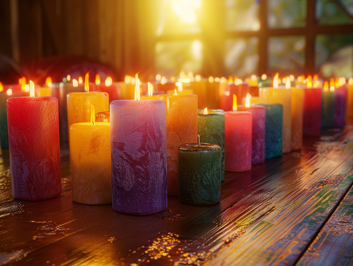 bougies rituels