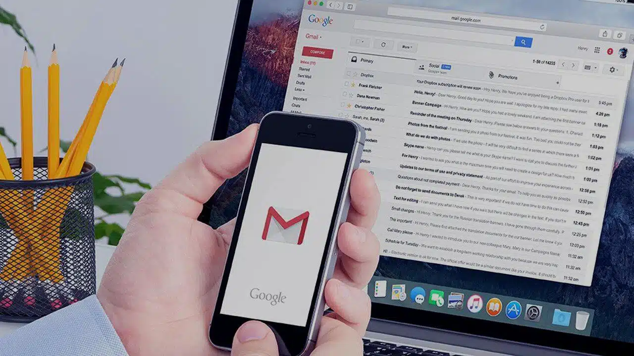 Ouvrir une boîte mail sur Gmail